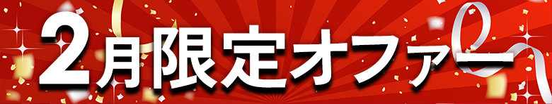 2月限定オファー